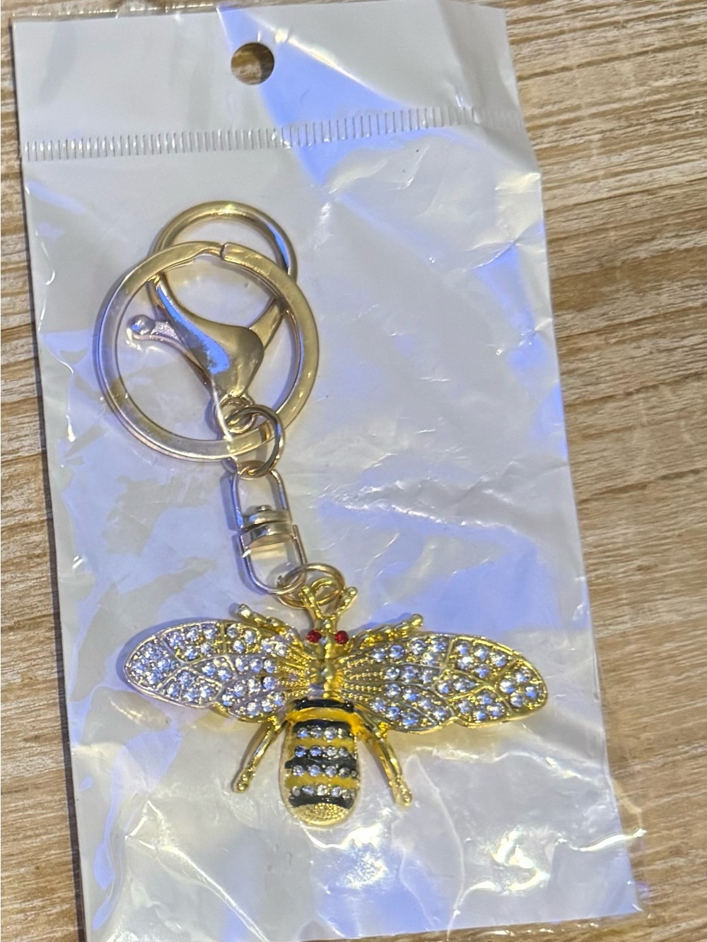 Sparkling Bee Keychain/Bag Charm